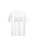Yıldızlı Geceler Yazılı Tişört - Starry Nights Regular Tshirt