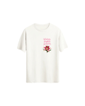 Pembe Zambak Tişört - Pink Lilyum Regular Tshirt