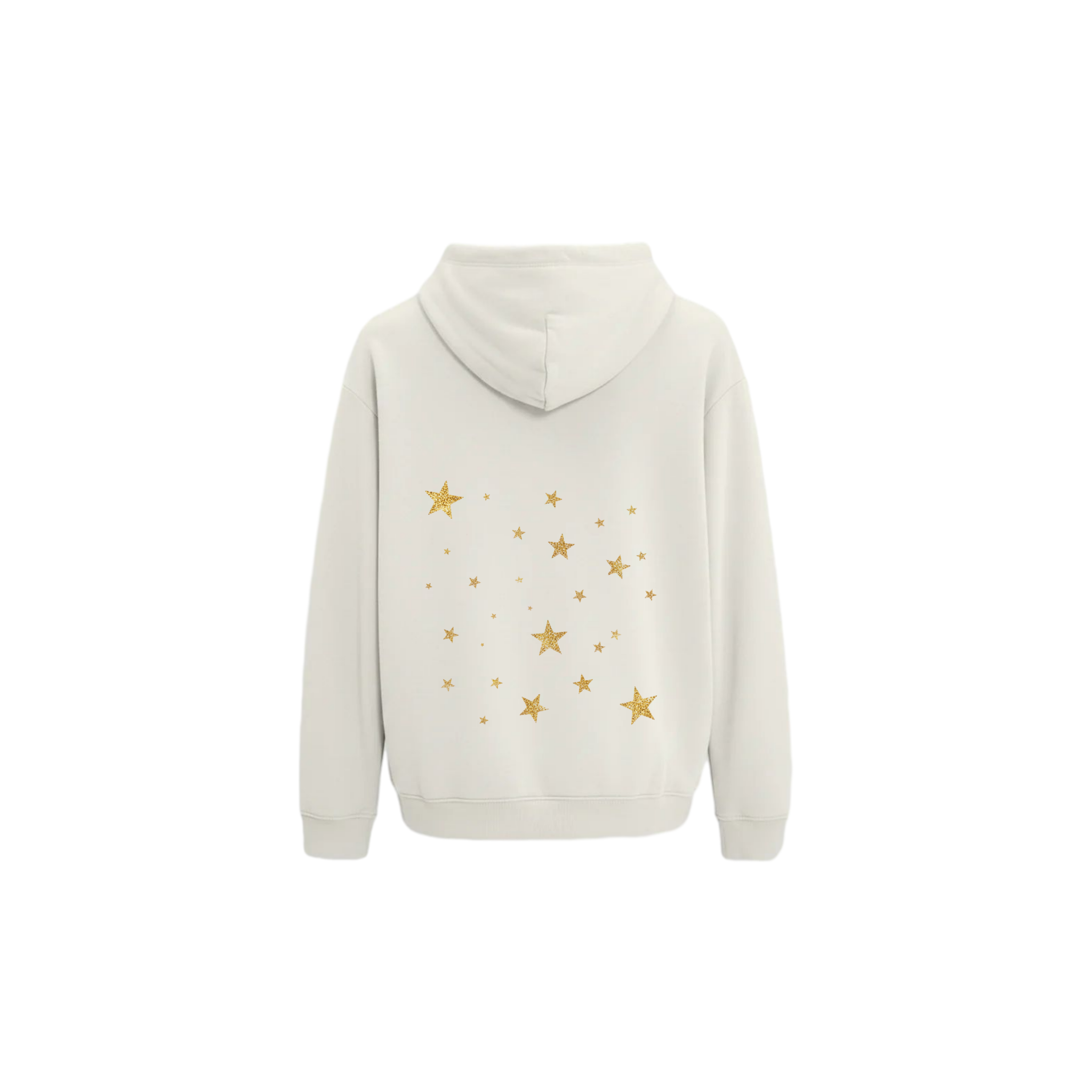 Altın Yıldız Baskılı Hoodie – Golden Stars