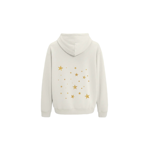 Altın Yıldız Baskılı Hoodie – Golden Stars