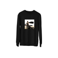 Sanatsal Baskılı Sweatshirt – Grace Against the Wind