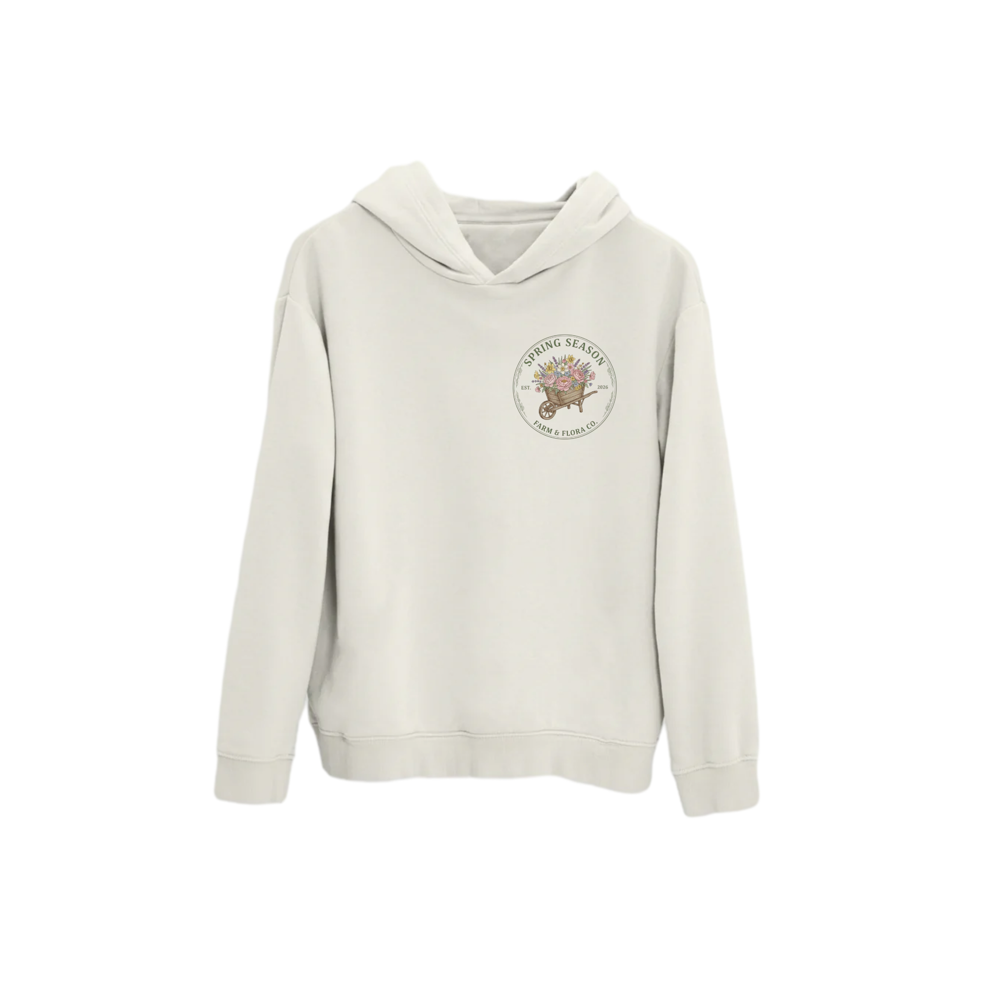 SPRİNG SEASAON FARM AND FLORA HOODİE S001